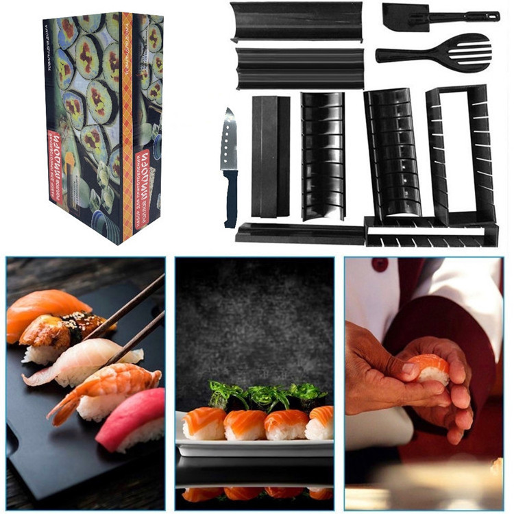 Kitchen Tabletop Gadgets Kitchen Accessories Food Beverage Beginners Sushi Maker Set