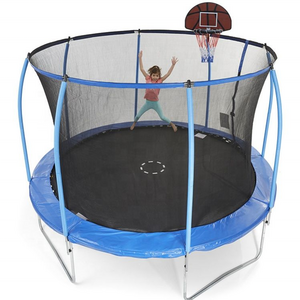 10FT basketball Trampoline with Enclosure safety net for bungee jump