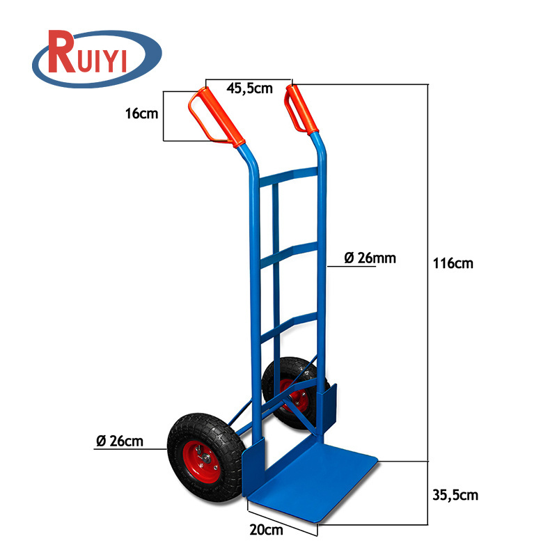 200kg Heavy Duty 10In. Pneumatic Tire Sack two wheel stair climbing push folding aluminium convertible hand truck dolly trolleys