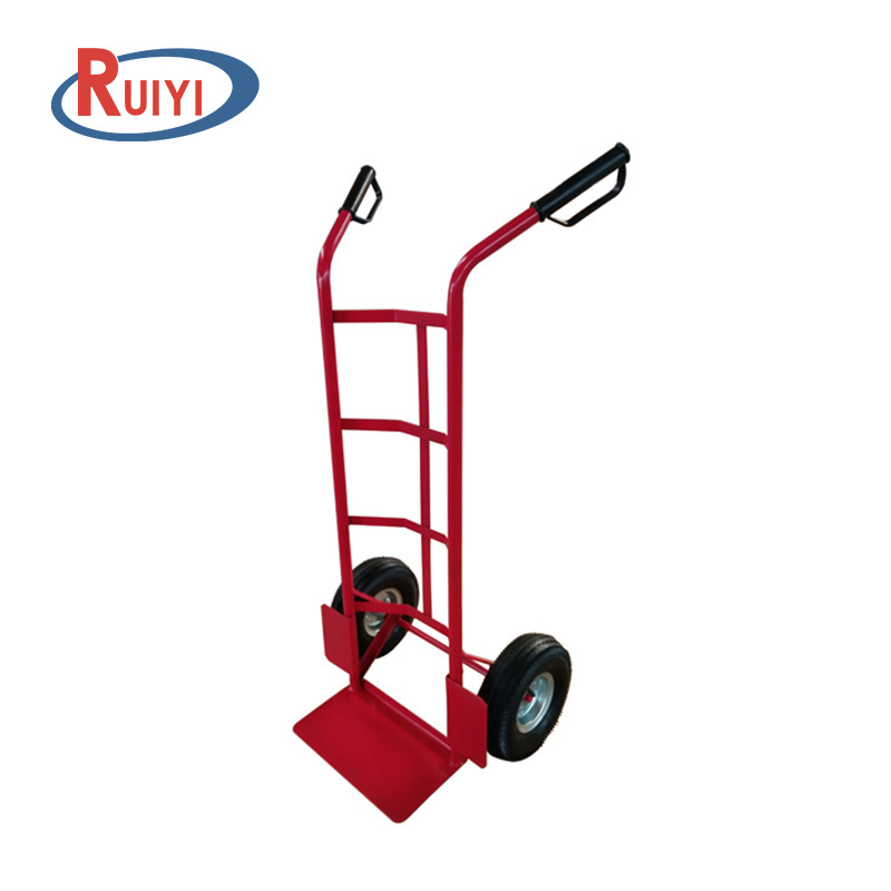 200kg Heavy Duty 10In. Pneumatic Tire Sack two wheel stair climbing push folding aluminium convertible hand truck dolly trolleys