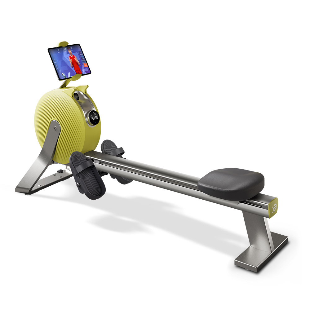 YPOO new design  self-generating electricity Seated rowing machine small portable smart rowing machine with YPOOFIT APP