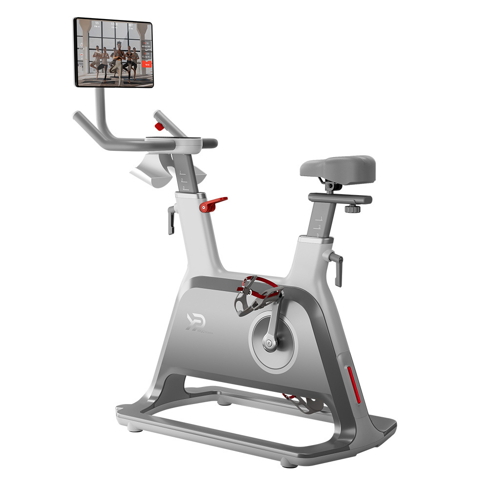 YPOO 2024 new profesional  home exercise air magnetic spin bike gym spin bike with YPOOFIT APP