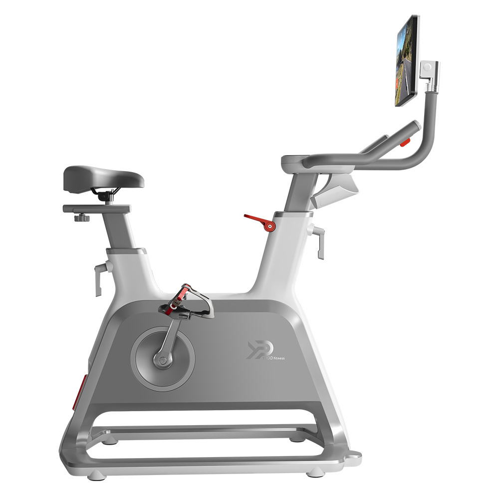 YPOO 2024 new profesional  home exercise air magnetic spin bike gym spin bike with YPOOFIT APP