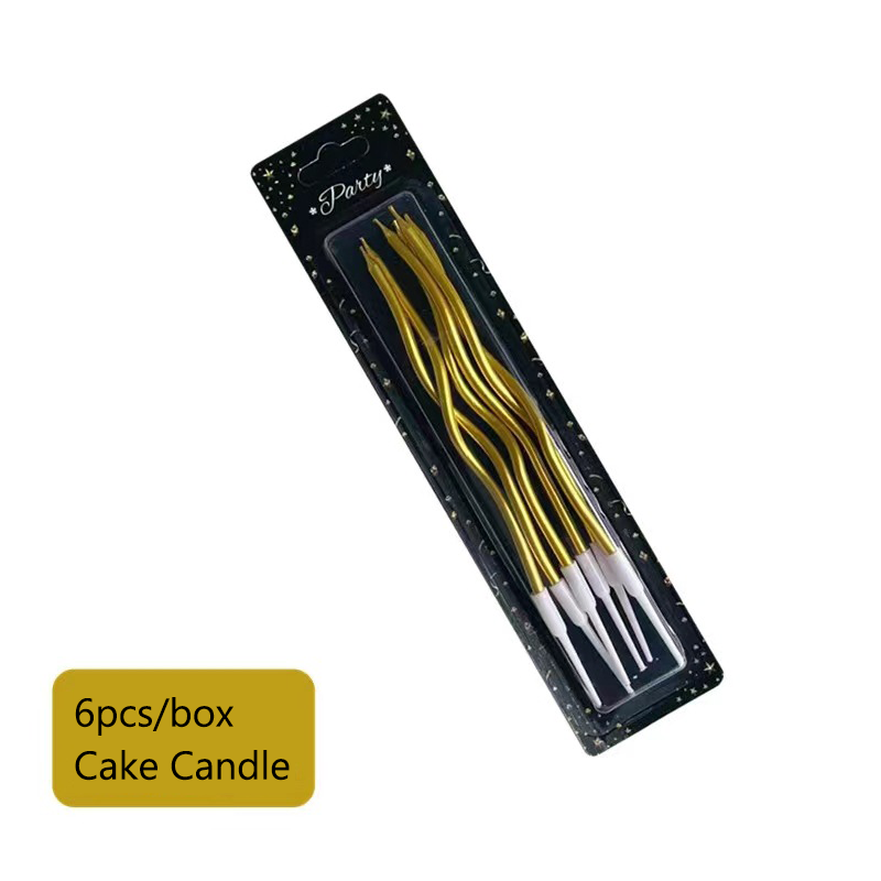 Best Price Wholesale Hot Selling Spiral Birthday candles cake Cake Candle supplier