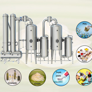 Mult-Effect Vacuum Industrial Rotary Concentration Evaporation Machine/Mult effect Evaporator