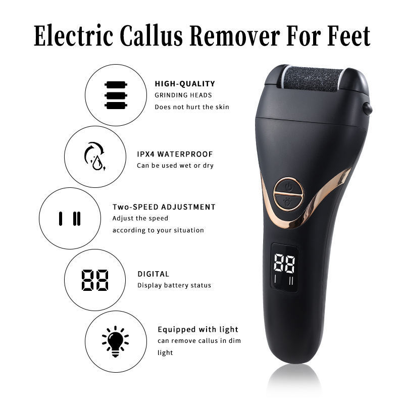 Best Sell Dead Skin Feet Scrubber Electric Callus Remover For Feet Foot Callus Remover Deadskin Remover Foot File Care Tools