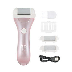 Wet and Dry Use IPX 4 Waterproof USB Charging Electric Foot Grinder Callus Remover