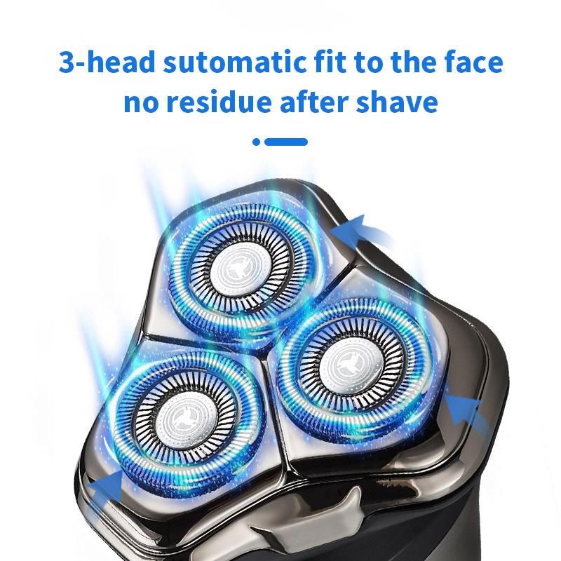 Electric Shaver Men USB Rechargeable Cordless Electric Shaver For Men Waterproof Machine