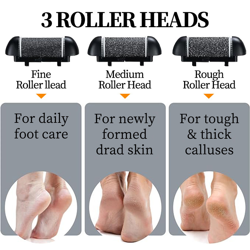 Foot File Callus Dead Skin Remover Care Tools Electric Foot Grinder USB Rechargeable Callus Remover