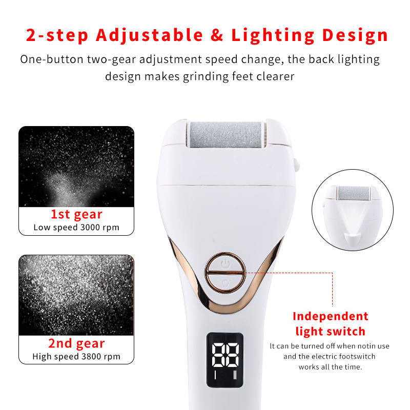 Electric Callus Remover Home Usb Rechargeable Foot Sander Dead Skin Rasp Removal Pedicure For Feet