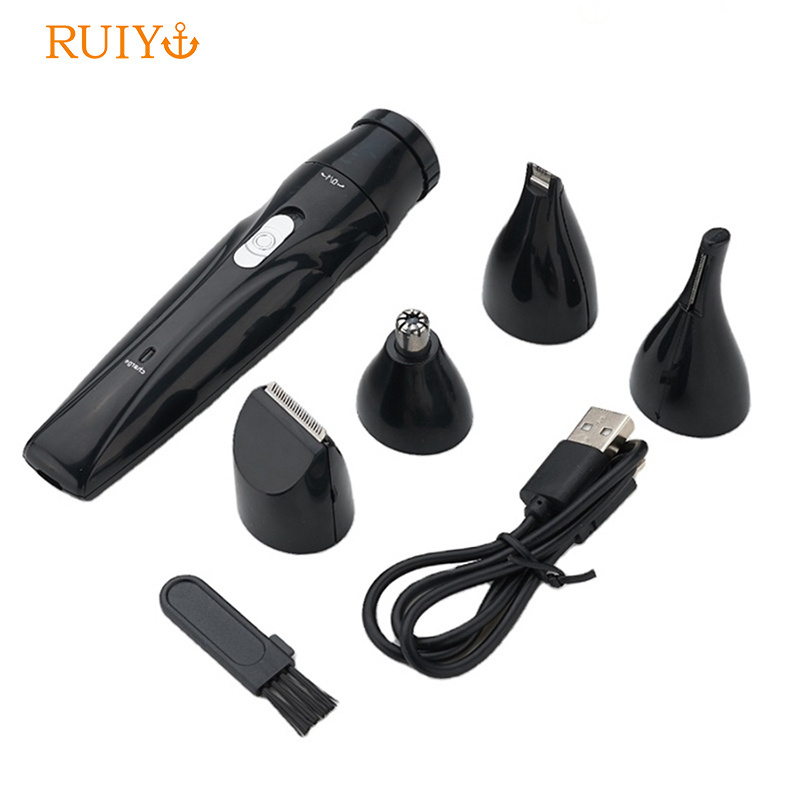 New Fashion Design Rechargeable Electric Ladies Shaver Machine Hair Trimmer Bikini 5 in 1 Hair Trimmer