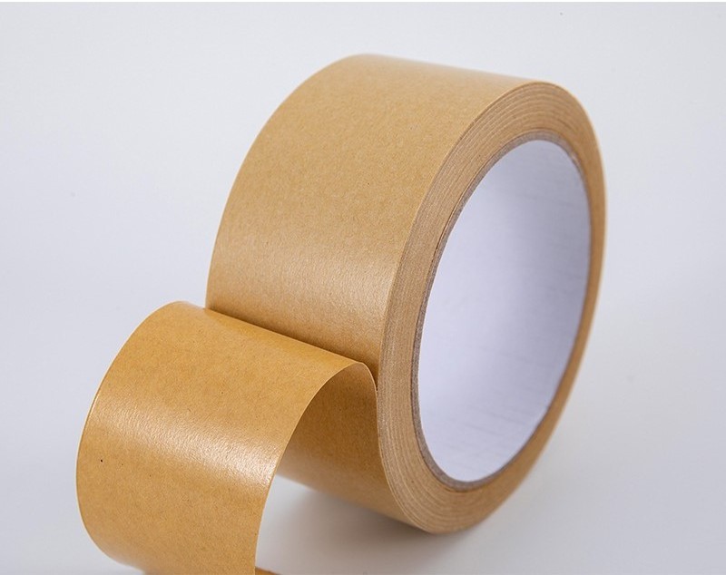 Environmentally friendly kraft tape with super glue for packing