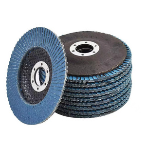 High quality 5 Inch 125mm Flap Disc Abrasive Disc For Metal Grinding Zirconia Aluminum Oxide Flap Disc