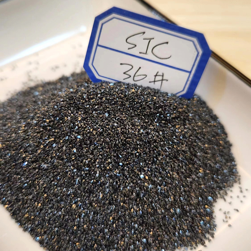 Black Silicon Carbide Factory wholesale resource F12-220 F240-360 F400-1500 For refractory and abrasives