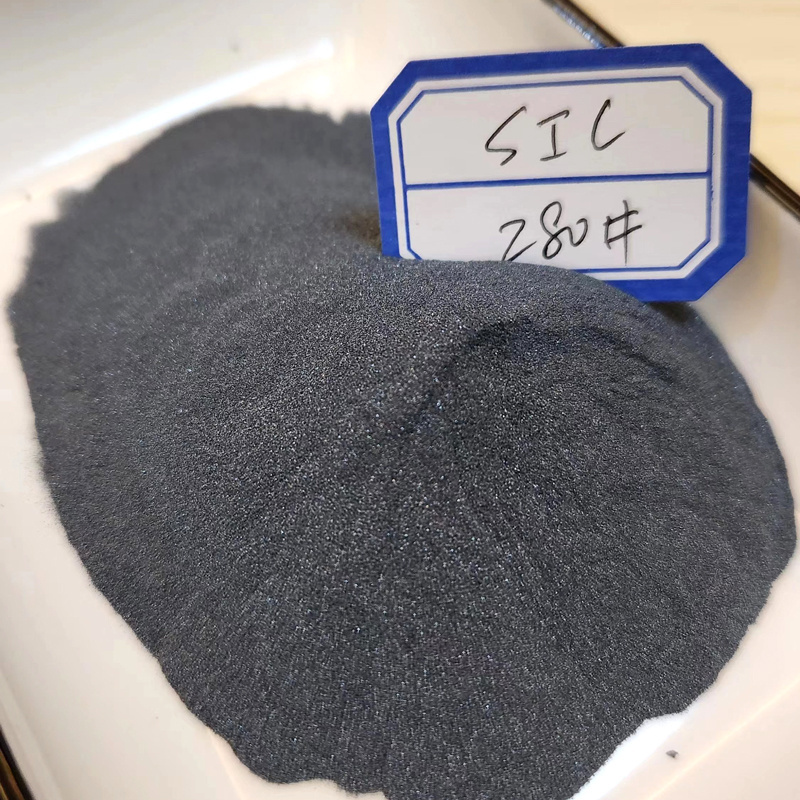 Black Silicon Carbide Factory wholesale resource F12-220 F240-360 F400-1500 For refractory and abrasives