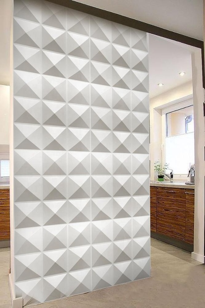 interior decoration materials waterproof wallpaper shower 3d wall panels