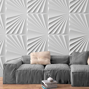 High quality papel tapiz para pared pvc waterproof wallpaper 3d wall panel for decoration interior design