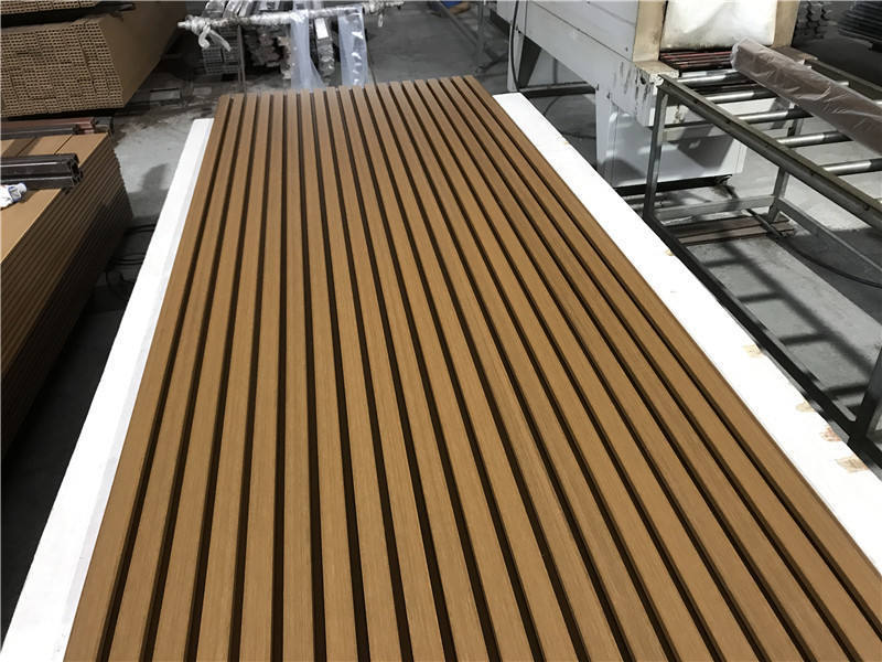 Luxury outdoor wpc Wall Panels waterproof design office walls ceiling decoration wood plastic composite wall cladding panel