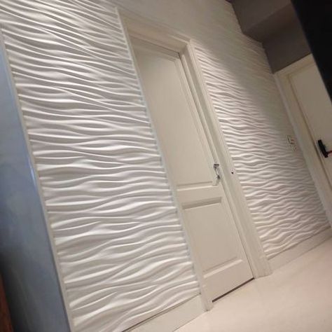 popular modern PVC wall panel 3d plastic wall panel wallpaper for spa decoration