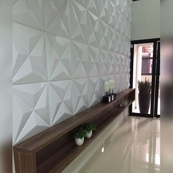 Walls Decorative Cheap Interior Wallpaper 3d Wall Panels Modern Panel Dinding Papan 3d /wall Coating PVC 3D Model Design 2 Years