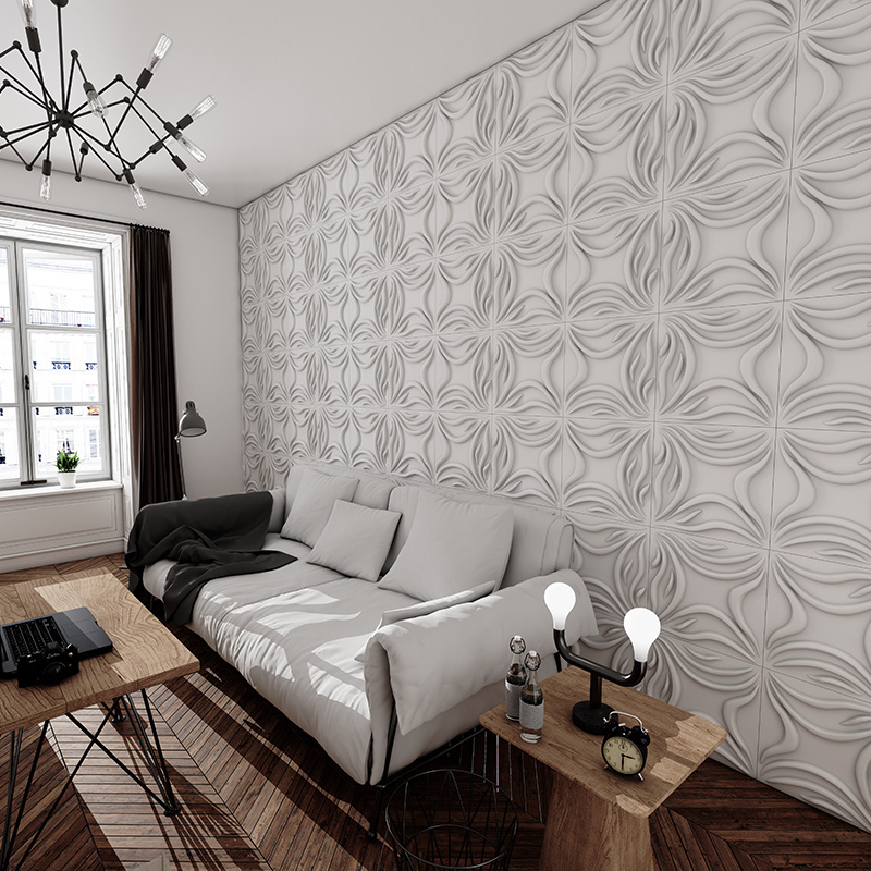 New Design Home Decor Waterproof Wallpaper Painel pvc 3d Decorative Wall Panel 3d Wall Art