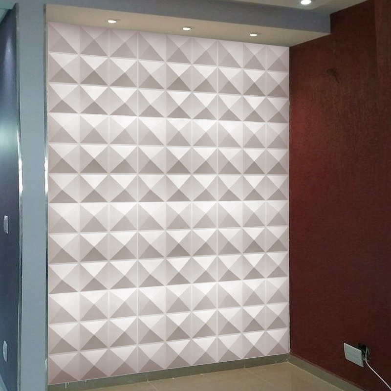 interior decoration materials waterproof wallpaper shower 3d wall panels