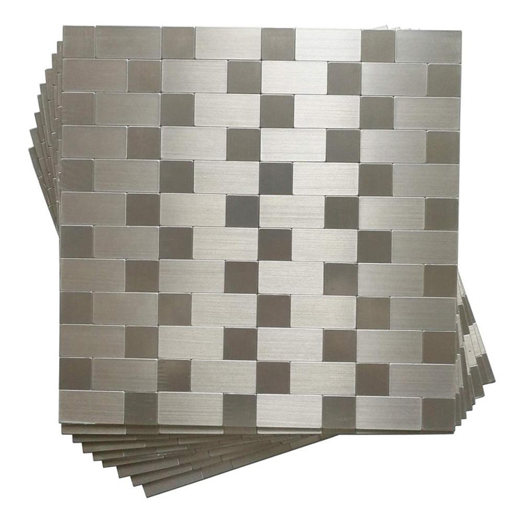 factory price self adhesive waterproof kitchen backsplash Hexagon polished stick 3d vinyl mosaic tile