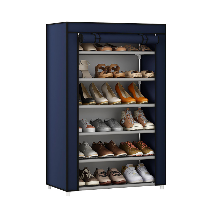 shoe rack simple multi-layer household assembly cloth shoe cabinet storage shoe shelf dust saving space economy