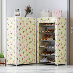 shoe rack simple multi-layer household assembly cloth shoe cabinet storage shoe shelf dust saving space economy