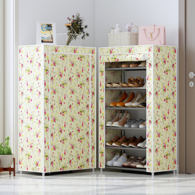 shoe rack simple multi-layer household assembly cloth shoe cabinet storage shoe shelf dust saving space economy