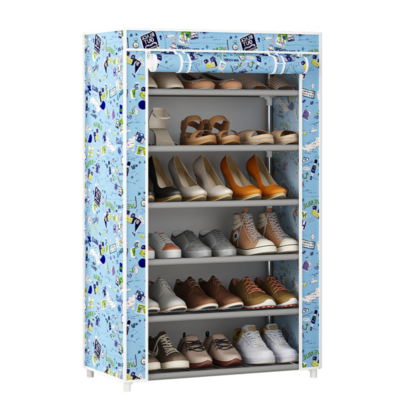 shoe rack simple multi-layer household assembly cloth shoe cabinet storage shoe shelf dust saving space economy