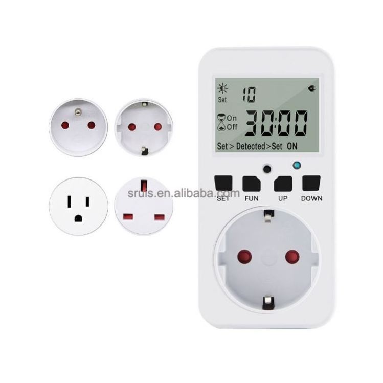 New OEM Time controller switch Electric vehicle automatic power off countdown timer switch smart socket