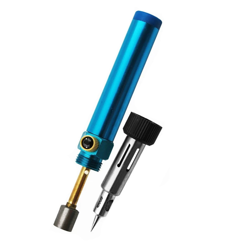 Portable Butane Gas Soldering Iron Cordless Welding Pen Burner Blow Butane Torch Soldering Iron Kit Butane Tip Tool