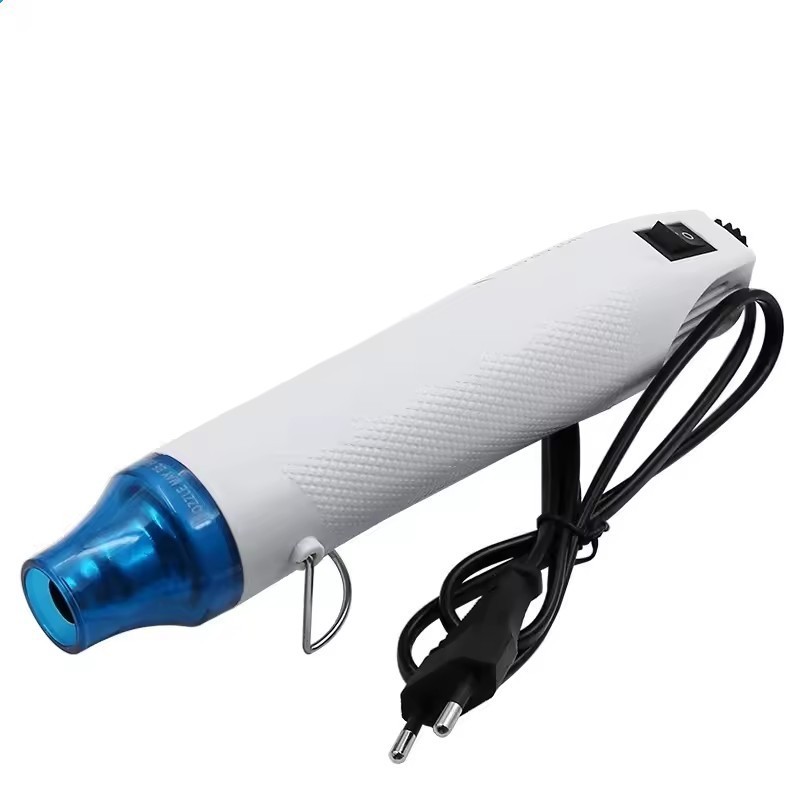 EU Plug 220V DIY Using Hot Air Gun Electric Power Tool Hot Air 300W Temperature Gun With Supporting Seat Shrink Plastic DIY Tool