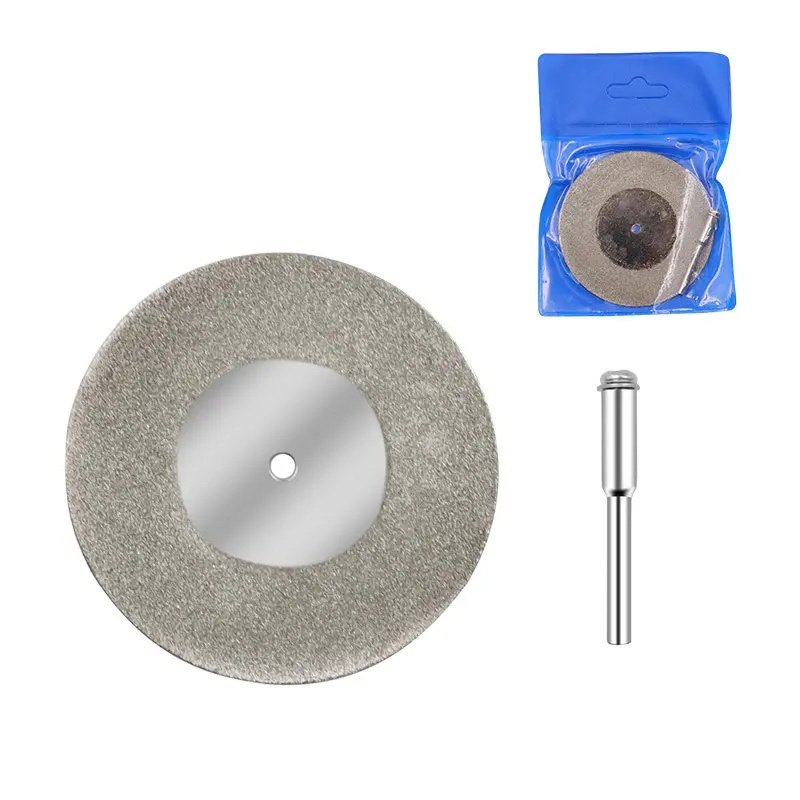 Diamond Cutting Disc Wheels Rotary Tool Circular Saw Blade for Dremel Mini Drill Mandrel Cutoff Wood Stone Plastic Glass Tile