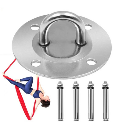 Stainless Steel Ceiling Hanging Kit Anchor Suspension Bracket Hook Hanger For Yoga Hammock Swing Hanging Chair Sandbag