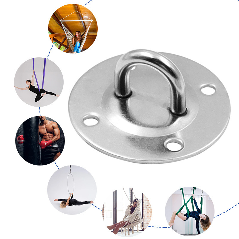 Stainless Steel Ceiling Hanging Kit Anchor Suspension Bracket Hook Hanger For Yoga Hammock Swing Hanging Chair Sandbag