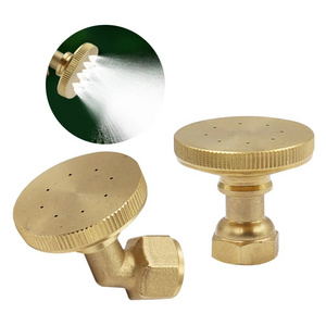 8 Holes Garden Brass Sprayer Nozzle M14 Atomizing Spray Fitting Nebulizer Hose Connector Water Sprinkler Adjustable