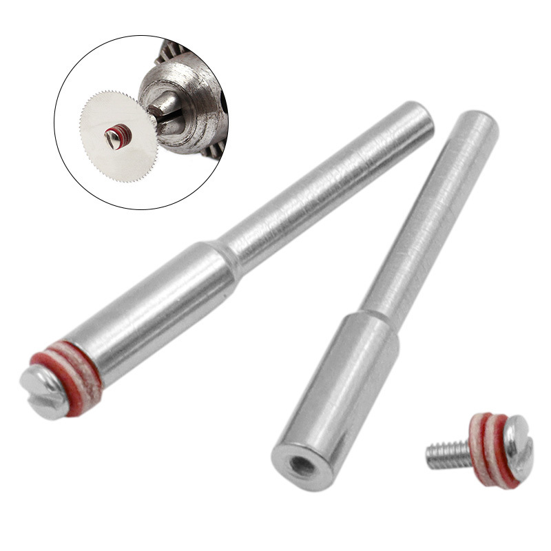 2.35/3/3.17mm Diamond Cutting Disc Mandrels Extension Rod Polishing Cut-off Wheel Holder Mandrel For Saw Blade Rotary Tool