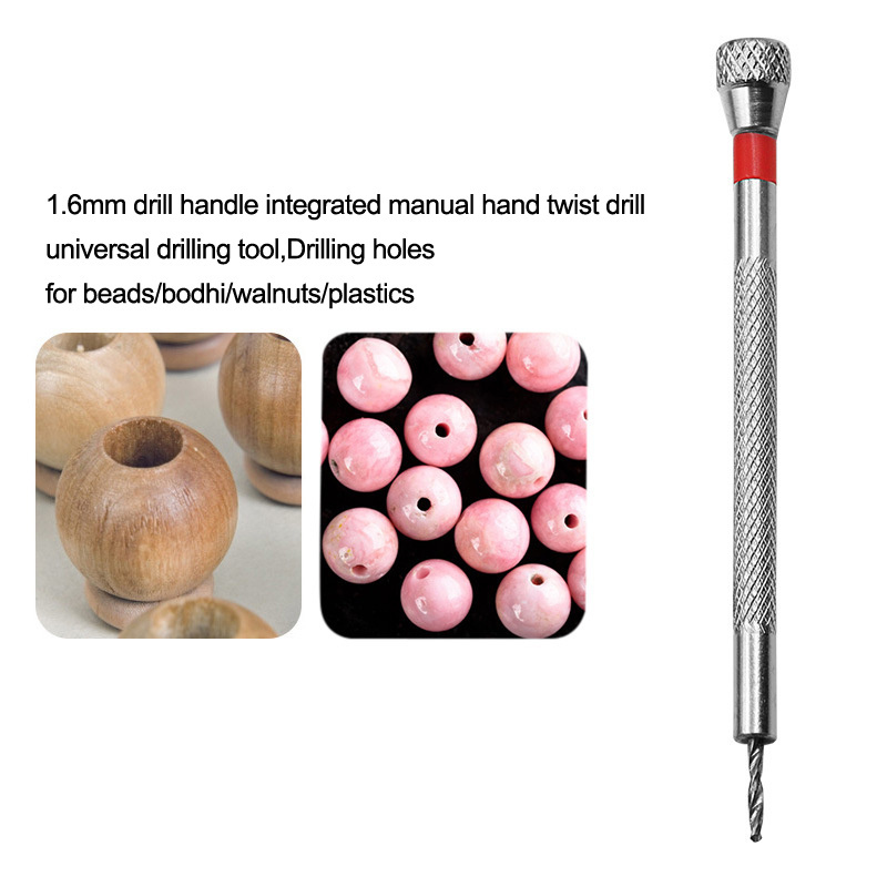 Metal Hand Drill Equipments Resin Mold Tools And Handmade Jewelry Tool 1.6mm Drill Screw Precision Rotary Jewelry Tool