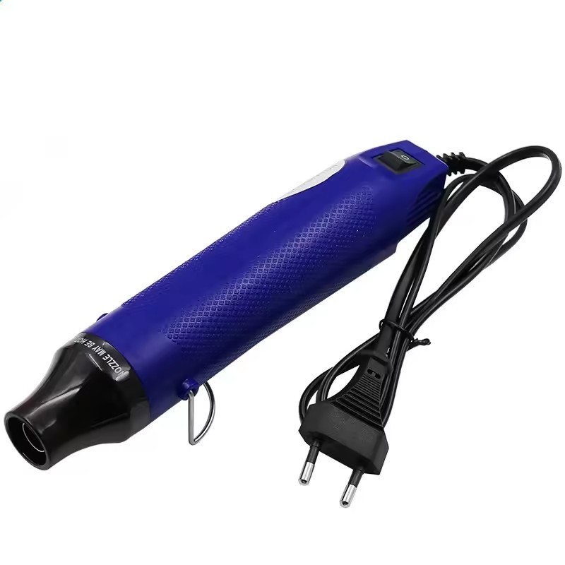 EU Plug 220V DIY Using Hot Air Gun Electric Power Tool Hot Air 300W Temperature Gun With Supporting Seat Shrink Plastic DIY Tool