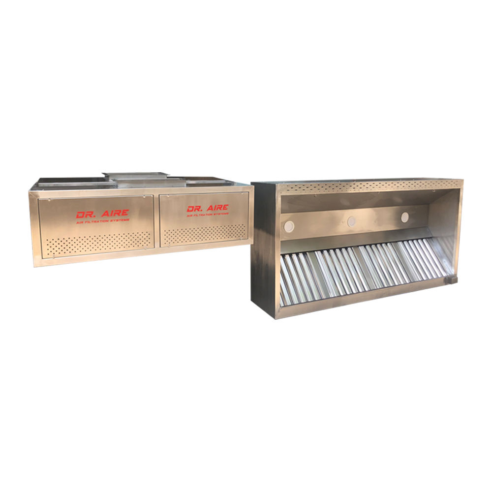 304# Stainless steel commercial kitchen smoke absorbing chimney hood at  Wholesale price