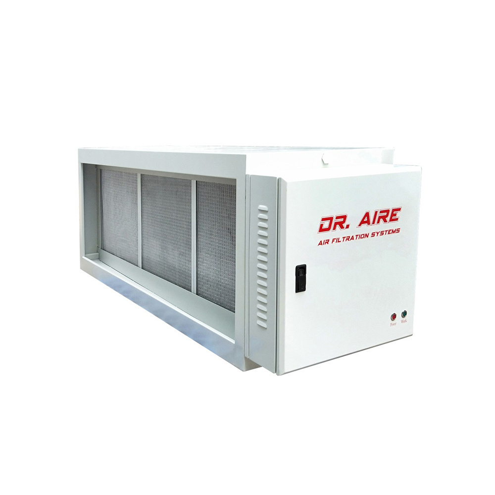 DR AIRE 98% Fume Removal Rate Electrostatic Air Purifier For Cooking Fume Emission Clean