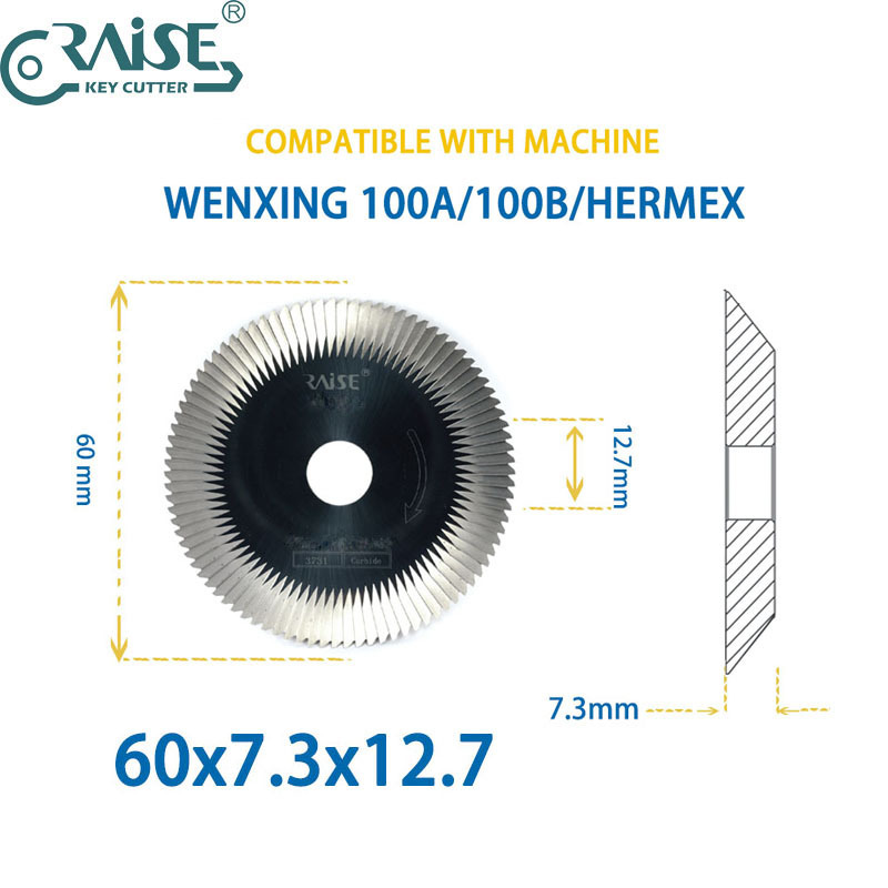 RAISE Wenxing Cutter 100a 100b Hermex 0010 Saw Blade Key Cutting Machine Locksmith Tools