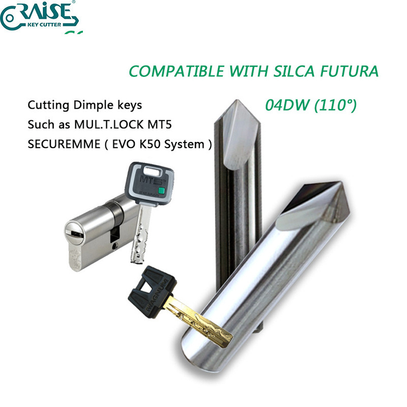 04DW 04D 110 degree MUL T LOCK MT5 SECUREMME EVO K50 SILCA FUTURA Aftermarket Key Machine Cutter