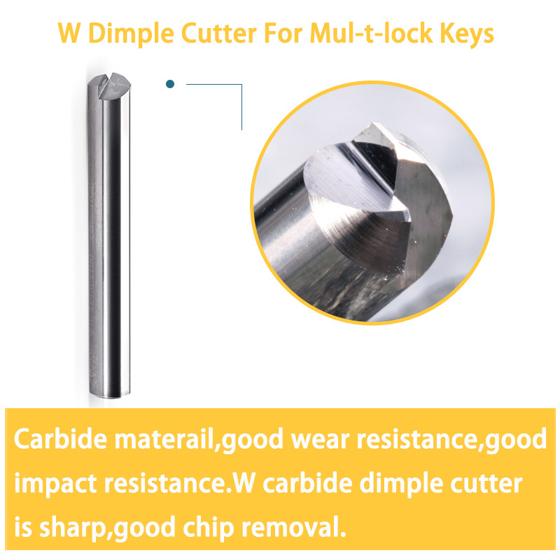 RAISE In Stock Carbide Mul T Lock Dimple Cutter Key Duplicating Machine Locksmith Tools