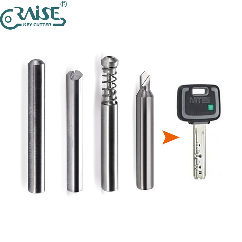 RAISE In Stock Carbide Mul T Lock Dimple Cutter Key Duplicating Machine Locksmith Tools