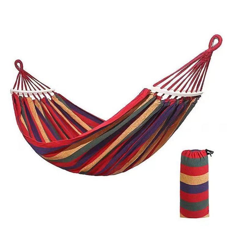 Small Quantities Extra Long And Wide Hammock for Travel Camping Backyard Porch Outdoor or Indoor Use