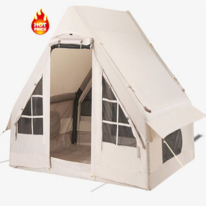 Factory Hot Sale Glamping Inflatable Camping Tent With Mosquito Screen