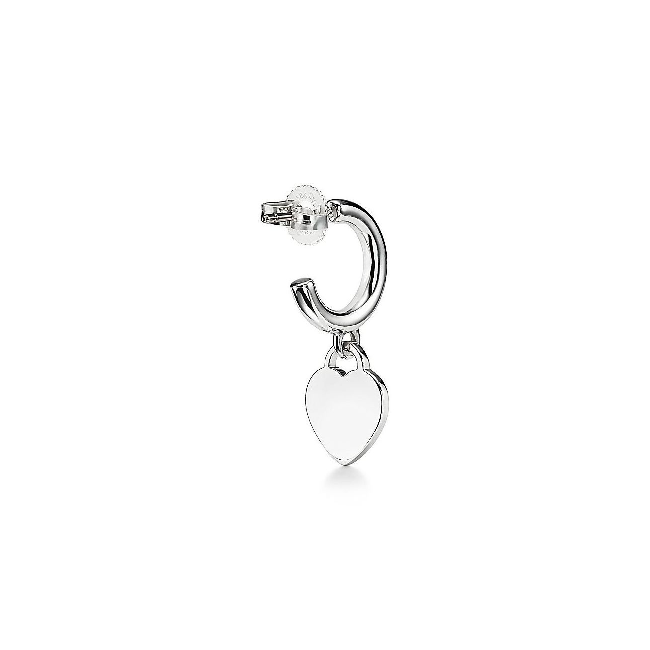 Charming Earrings Sterling Silver s925 Heart Shaped Pendant Premium Jewelry Wholesale